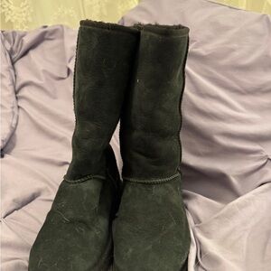 Women's Black Tall Uggs